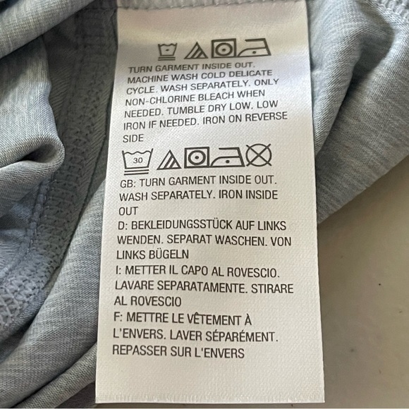 Zuda Vapor blue  Open Twist Back Athletic Tee X-small NWOT - Picture 6 of 10